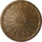 Ekena Millwork Brontes Ceiling Medallion (Fits Canopies up to 3 5/8"), 25 1/2"OD x 5 1/2"P, Rubbed Bronze CM25BRRZS - alternate 1